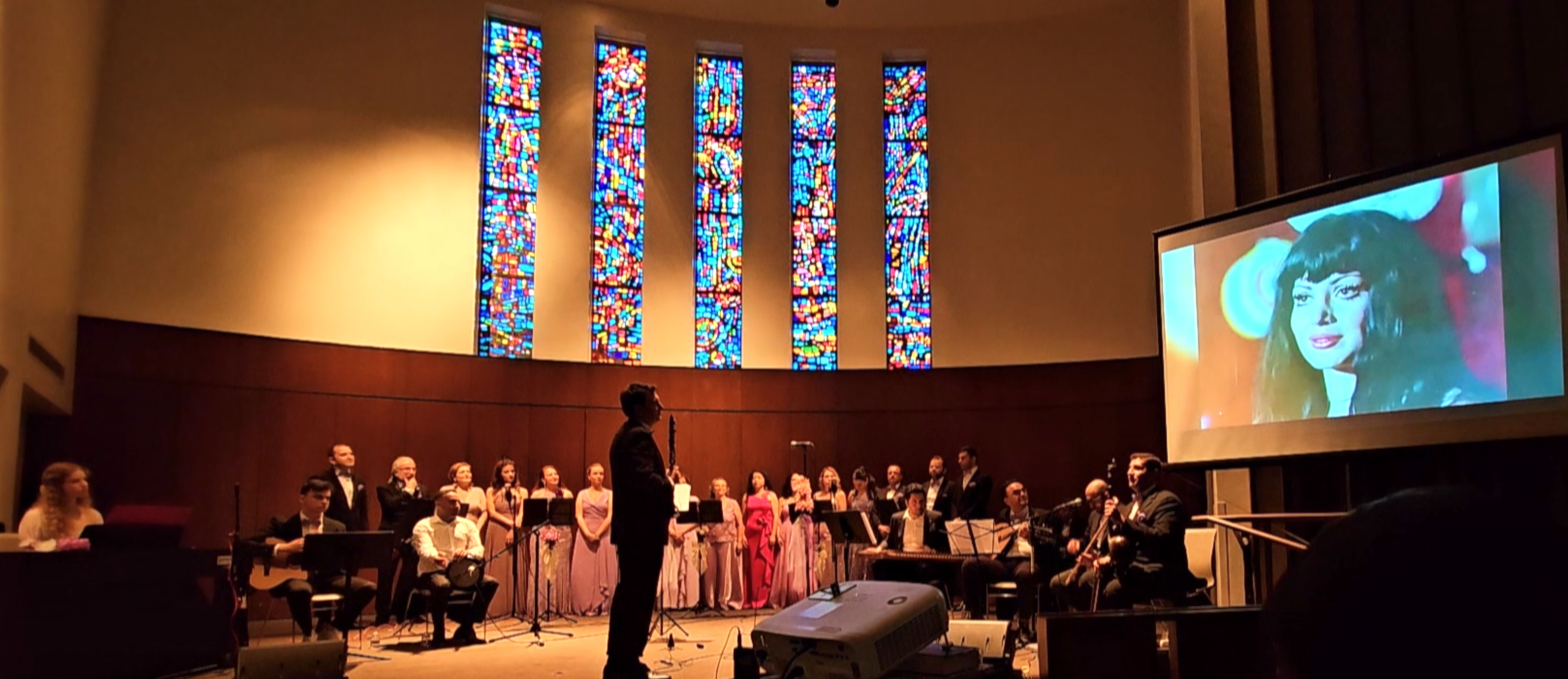 Performer at Yeşilçam concert